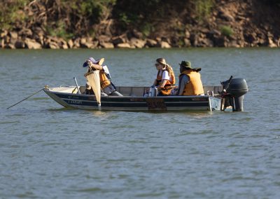 Ao todo, são 92 pontos de monitoramento distribuídos na bacia do rio Doce e na zona costeira e estuarina. | Foto: Gustavo Baxter / NITRO