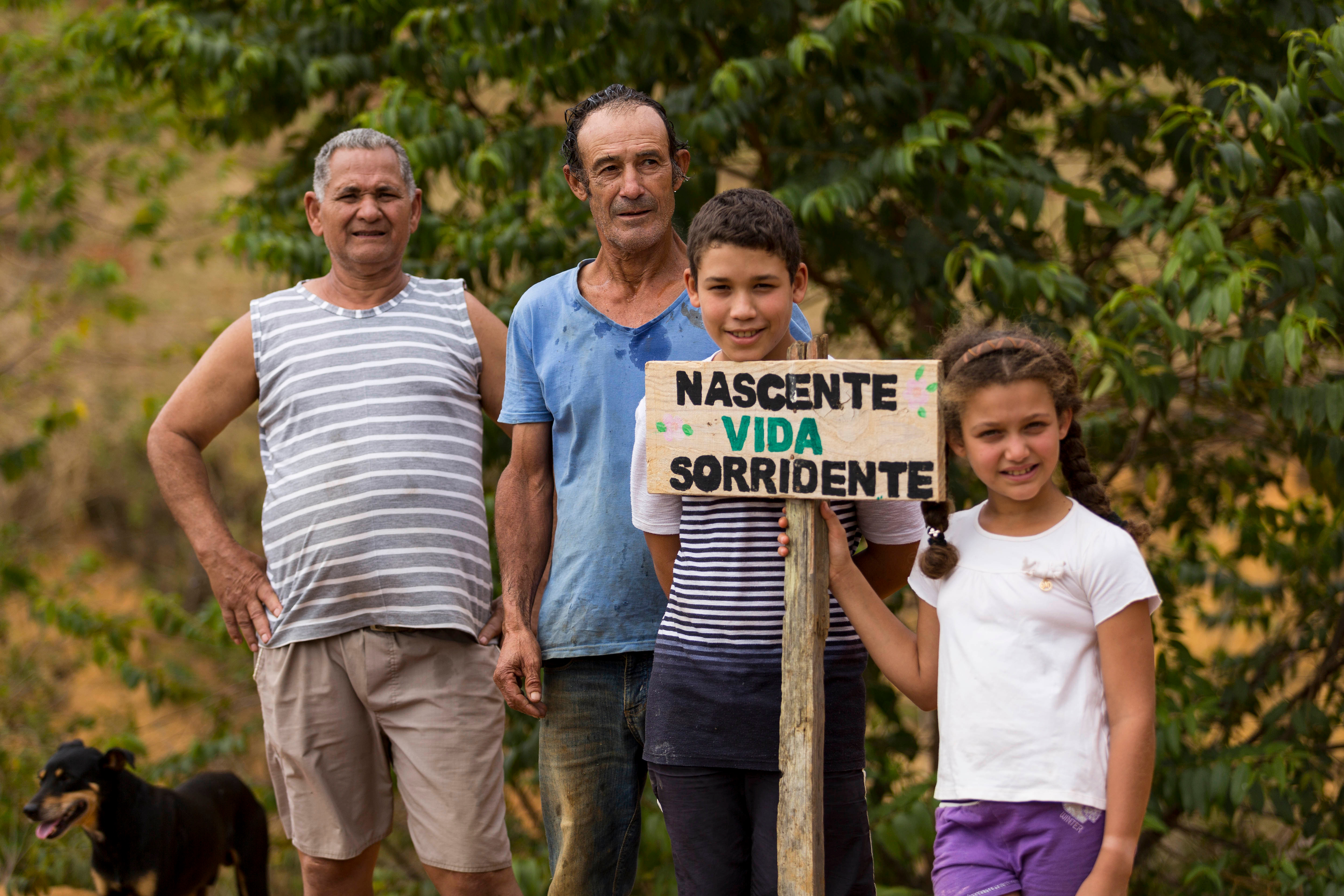 Sebastião Salgado and family